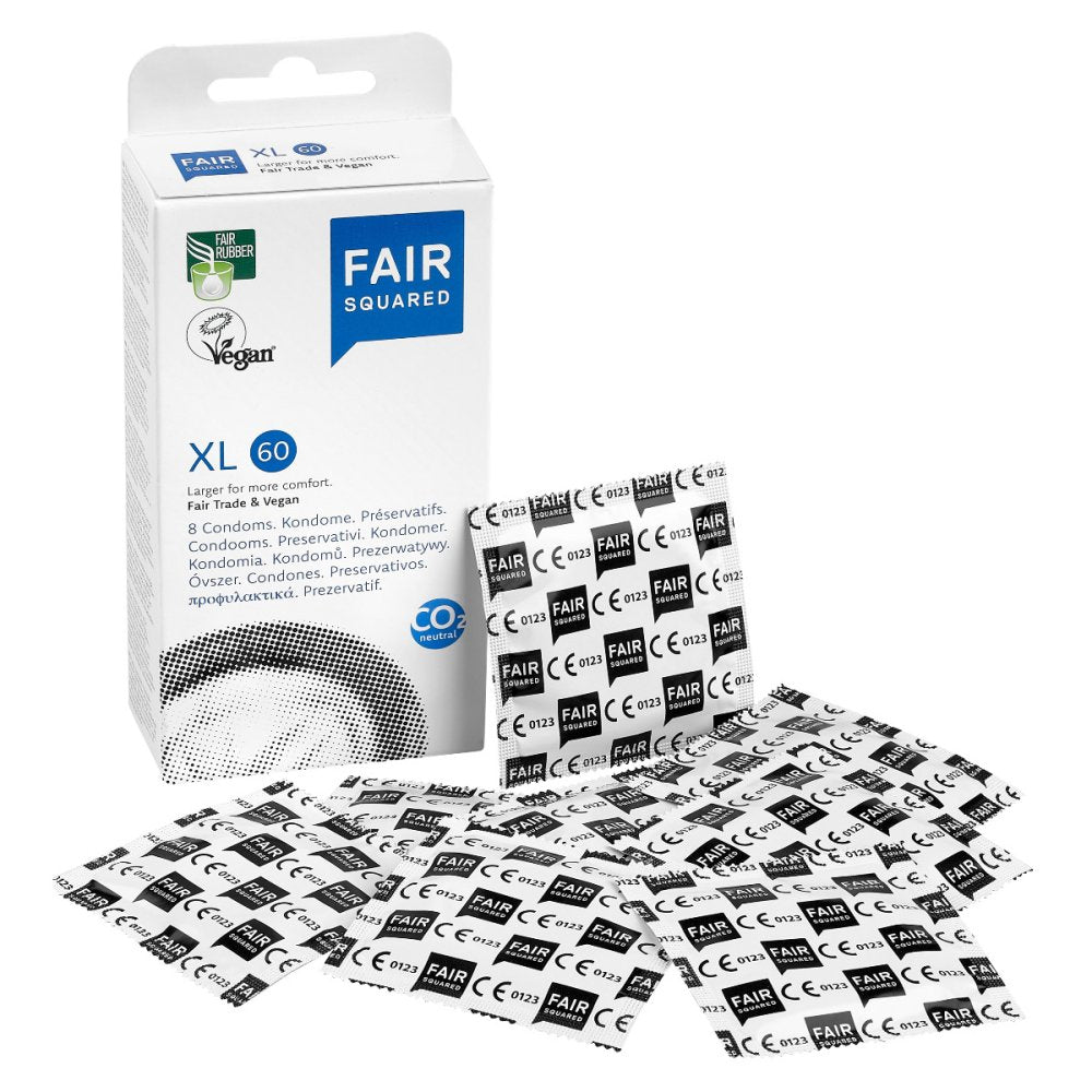 Fair XL Condoms 60mm 8-pack