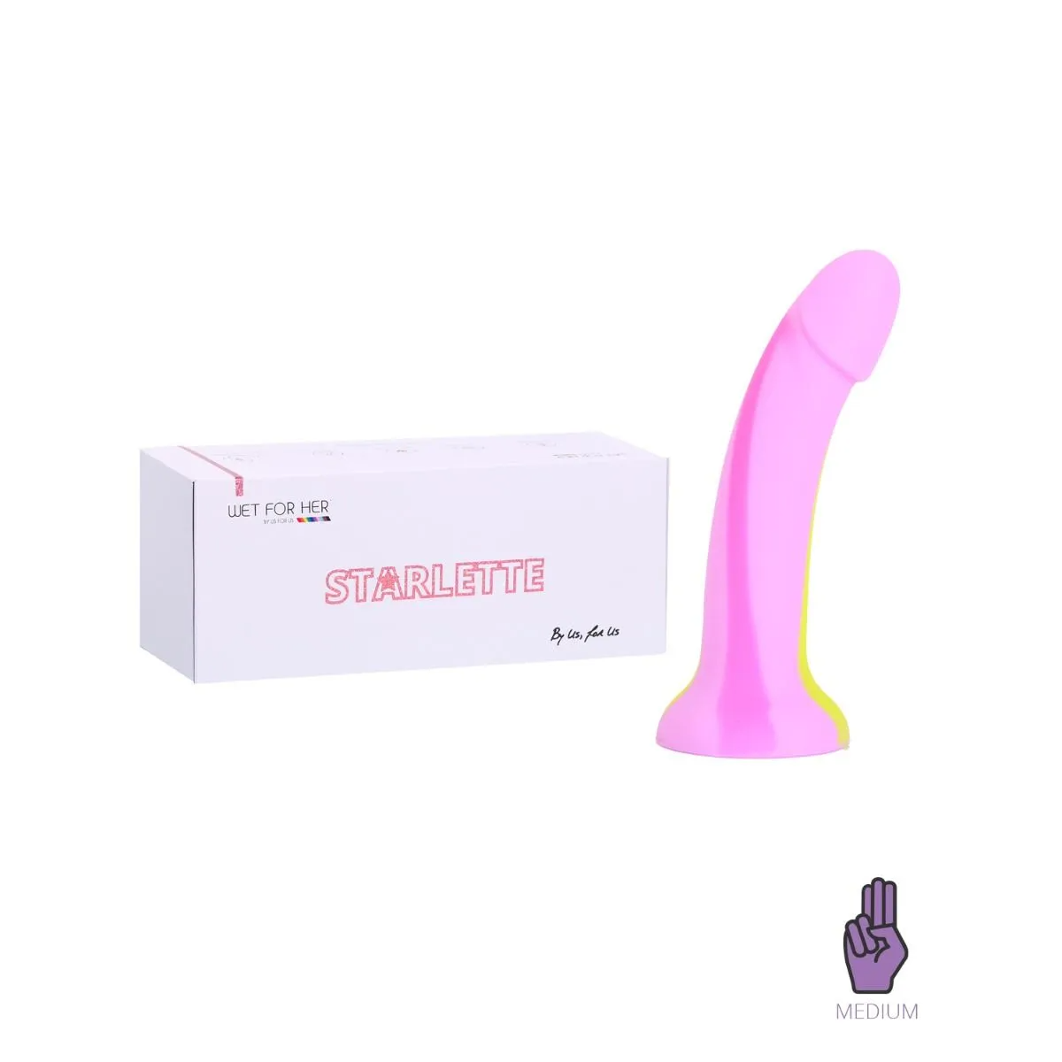 Starlette Dildo Glow in the Dark