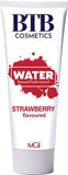 BTB water based flavored strawberry lubricant 100ml