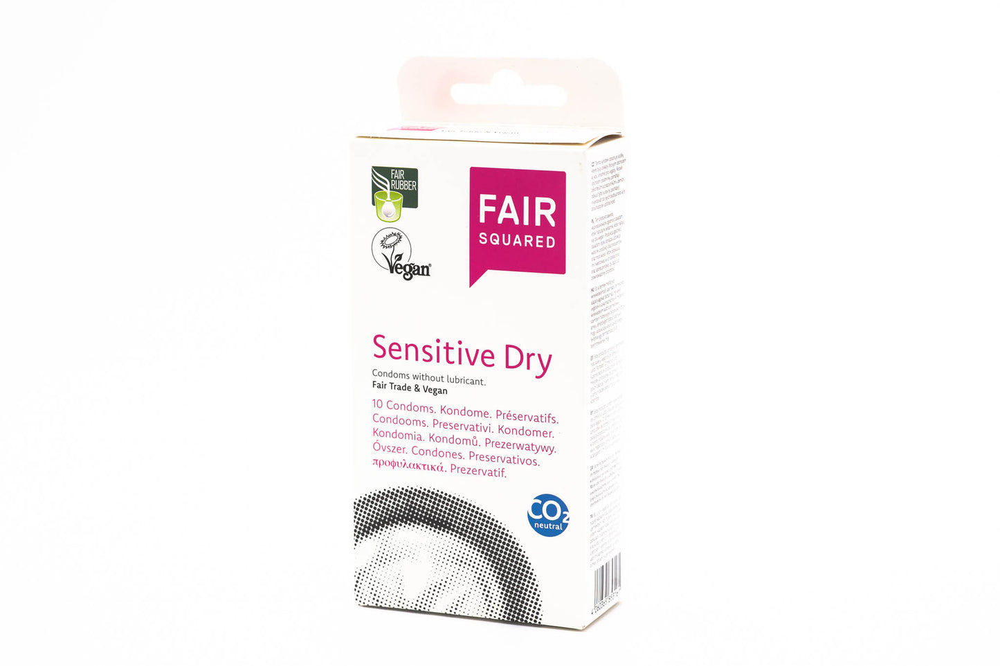 Fair Squared Sensitive Dry Condoms 10-pack