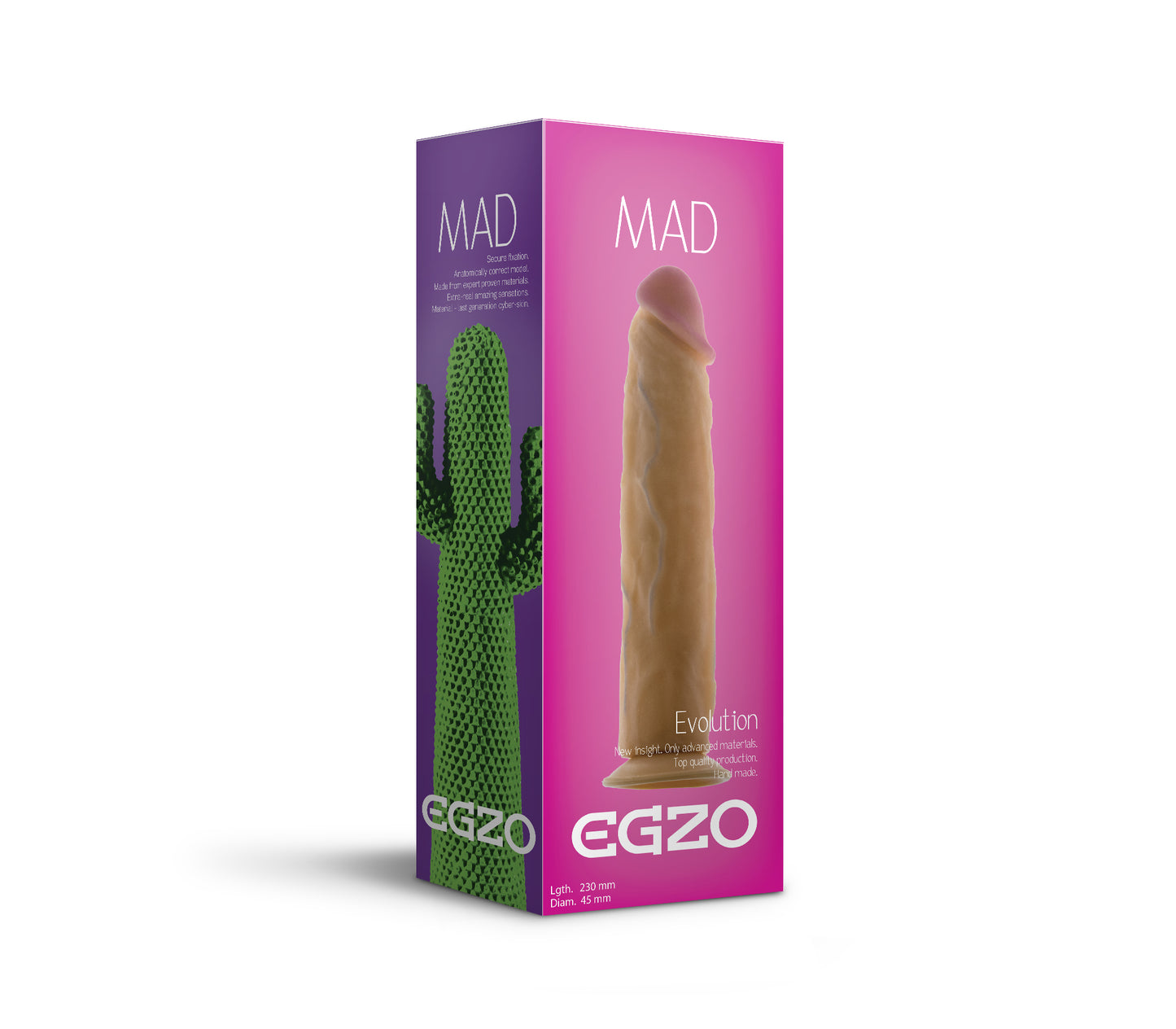 Cactus Egzo Dildo - suction cup