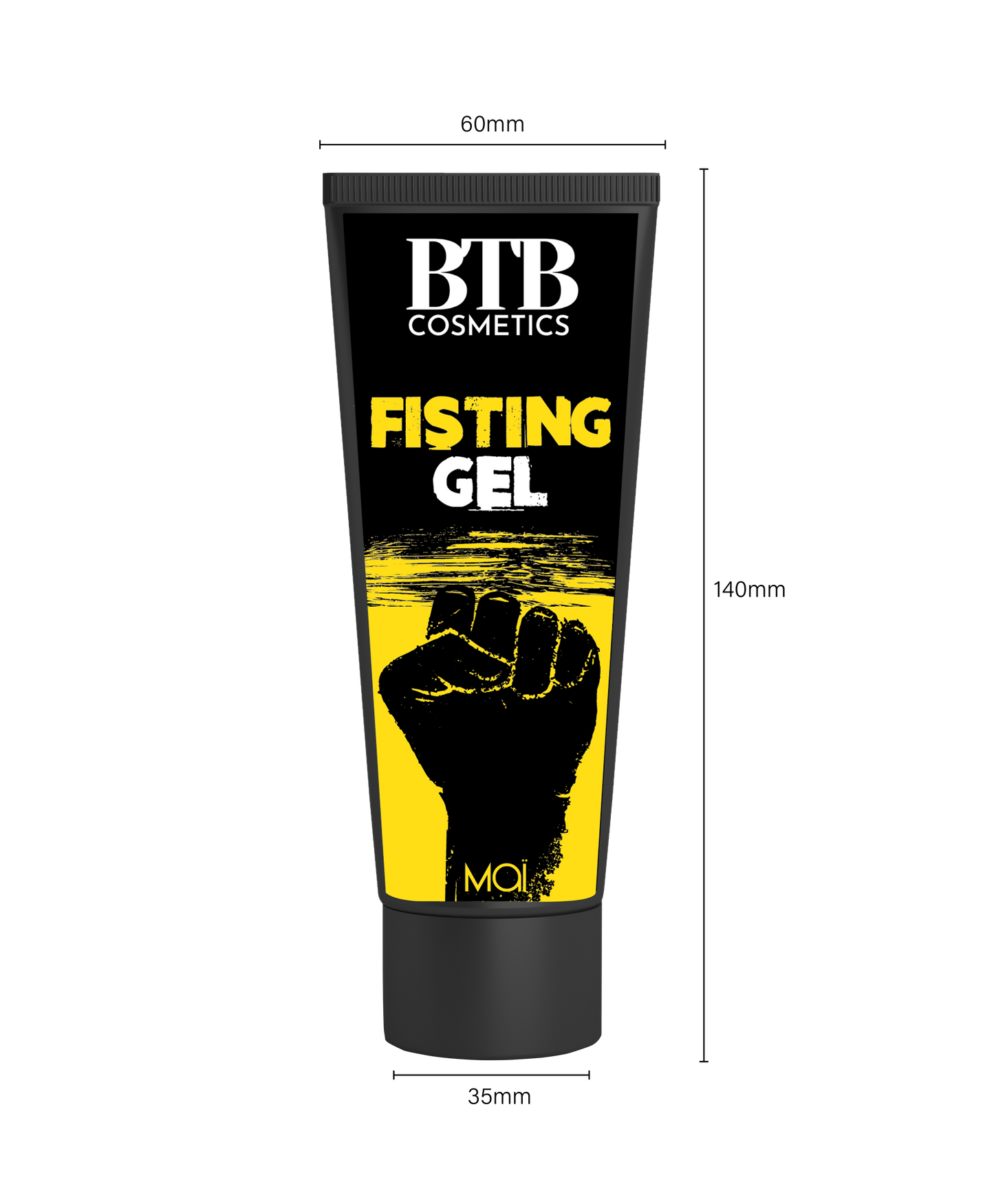 BTB gel lubricant fisting 100ml