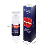 Massage oil attraction champagne strawberry 50ml