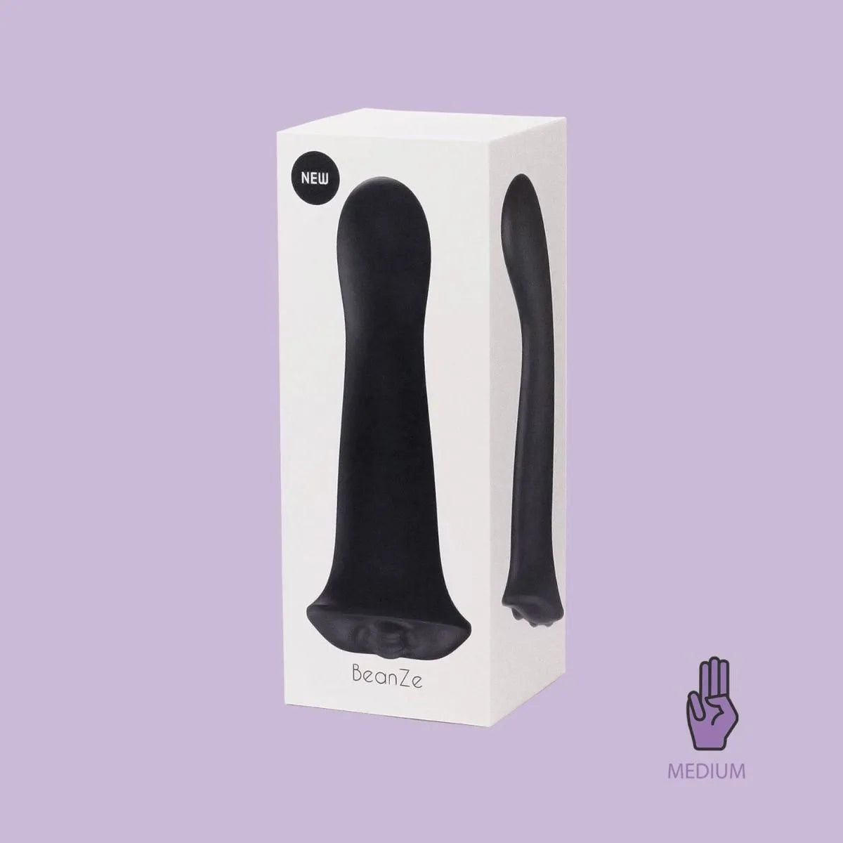 Beanze strap-on dildo with stimulating base