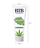 BTB water based cannabis lubricant 100ml