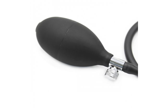 Inflatable Anal Plug Black