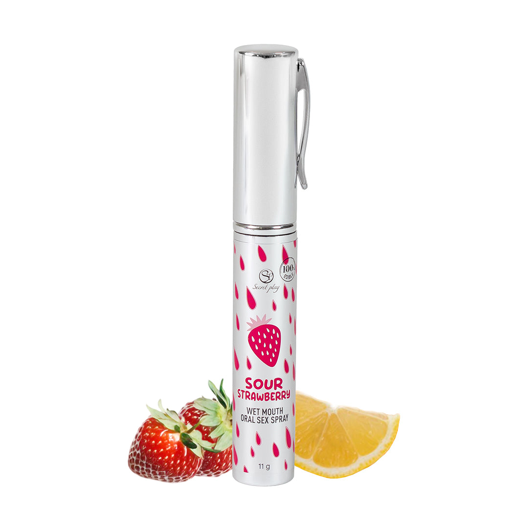Sour Strawberry Wet Mouth Oral Sex Spray