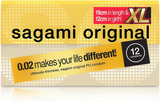 Sagami Original 0.02mm XL-size 12pc pack
