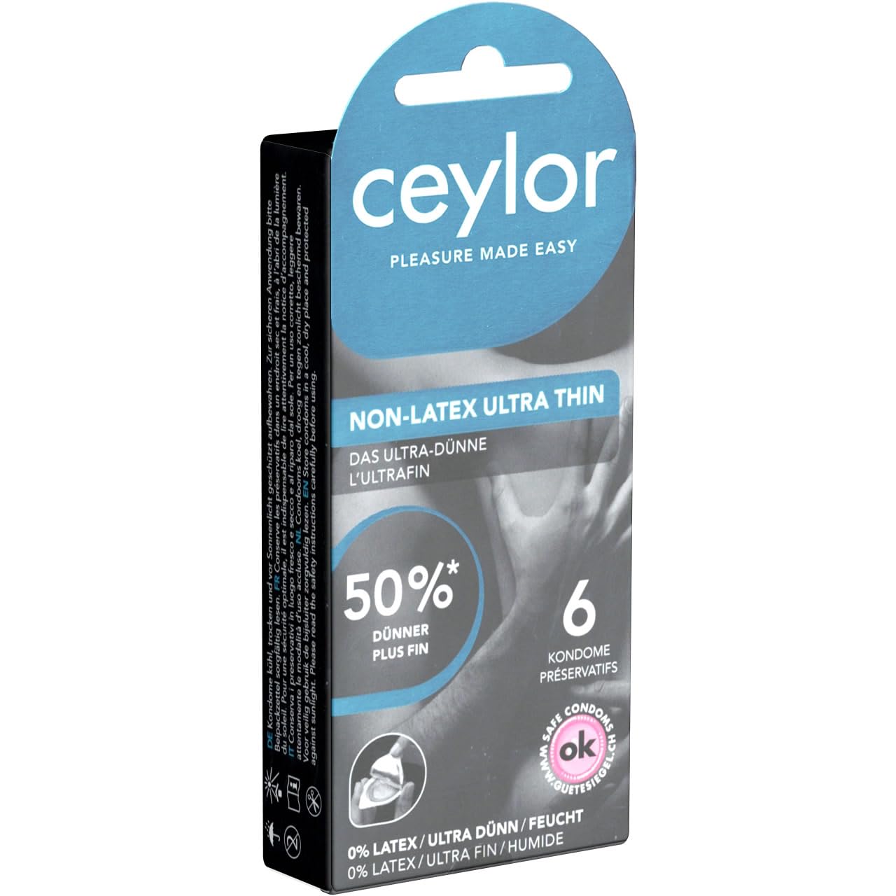 Ceylor non-latex ultra thin - 6 condoms