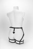 Harness for Her - Heart on Back Double Straps