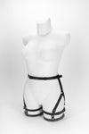 Harness for Her - Heart on Back Double Straps