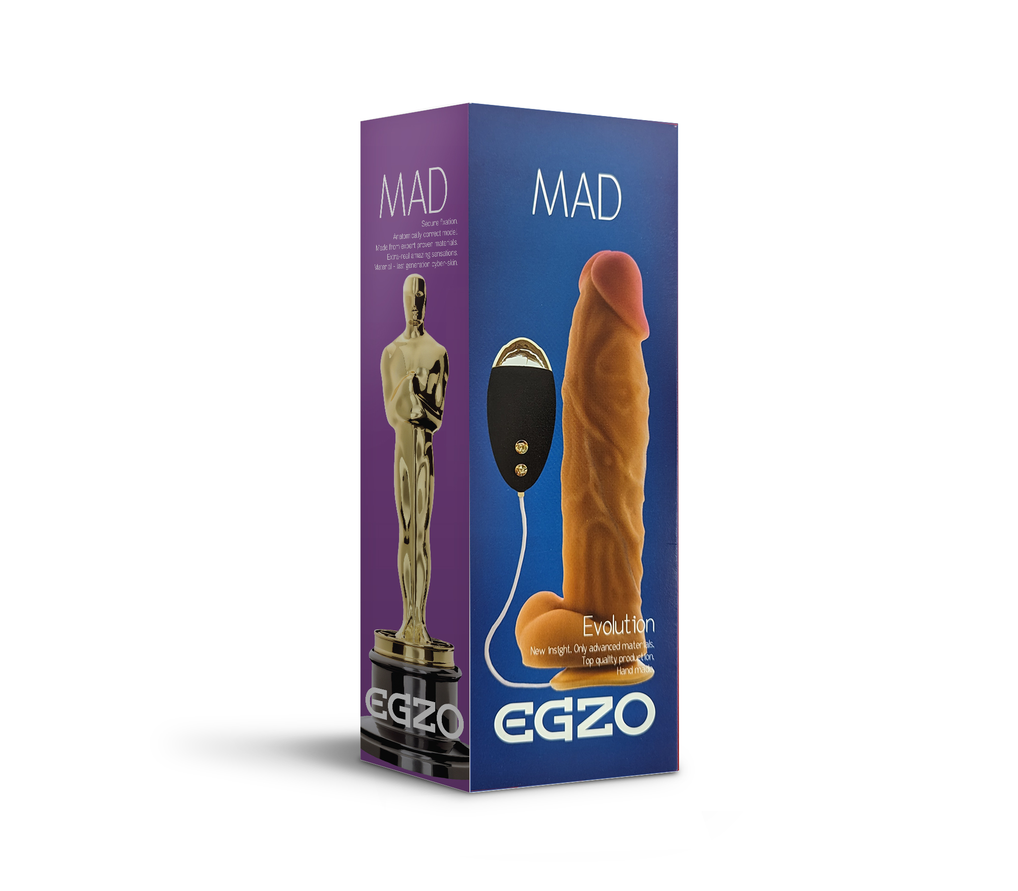 Oscar Egzo Vibrating Dildo w/ Remote