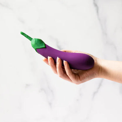 The Eggplant Emoji Vibrator XL