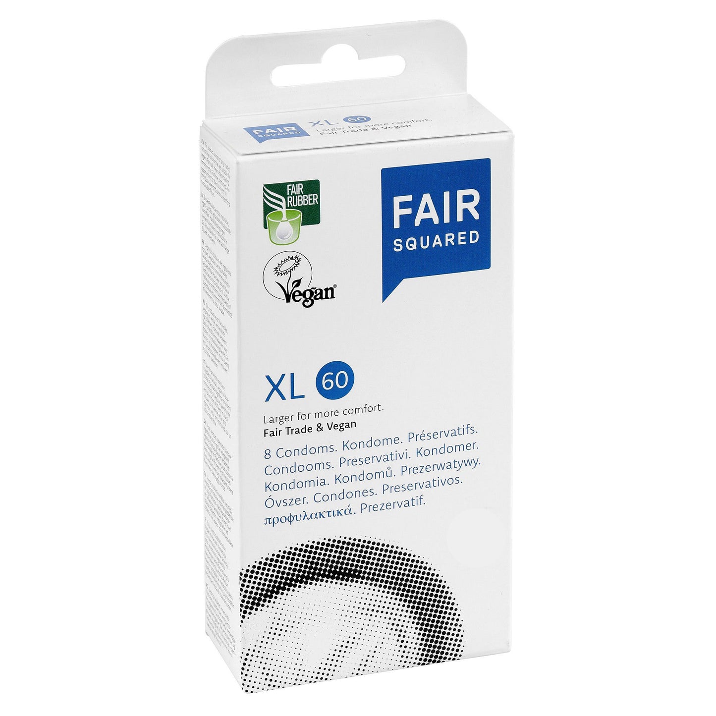 Fair XL Condoms 60mm 8-pack