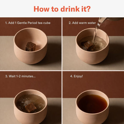 Gentle Period Tea Cubes