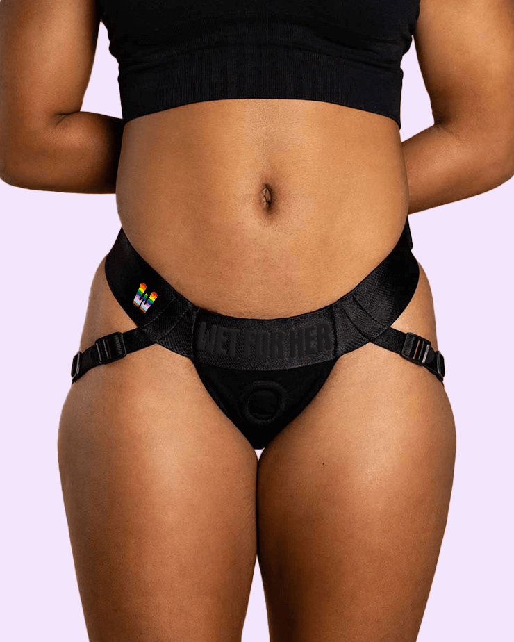 StrapHer Adjustable Jock style Strap-on Harness