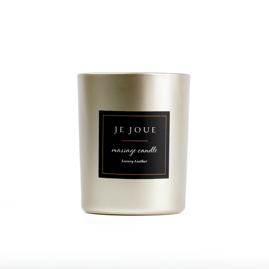 Luxury Massage Candle - Luxury Leather 160g