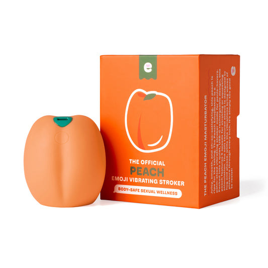 Peach Vibrating Stroker