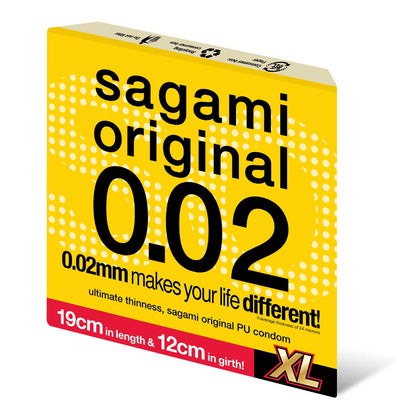 Sagami Original 0.02mm XL-size 1pc pack