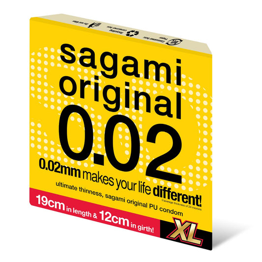 Sagami Original 0.02mm XL-size 1pc pack