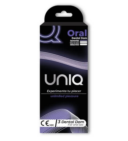 Uniq Oral Dental Dam Latex-Free 3pc