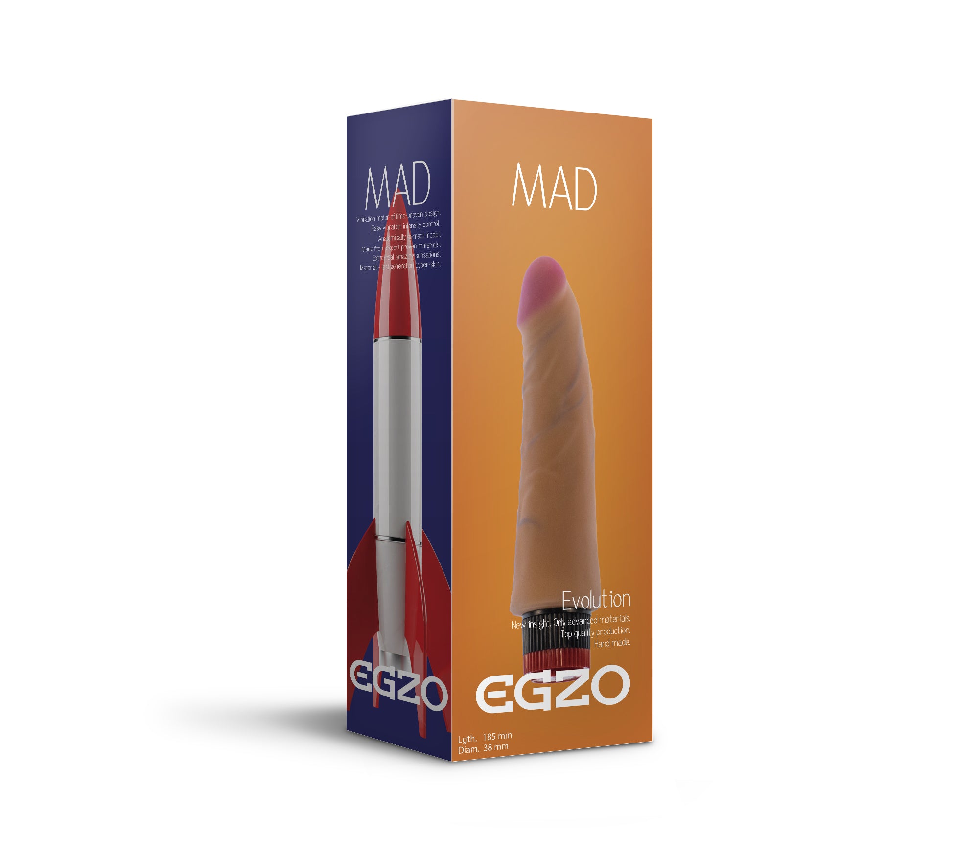 Egzo Mad Rocket Dildo