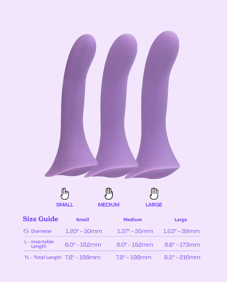 Fusion Feelskin™ Strap-on Dildo with Grinding Base