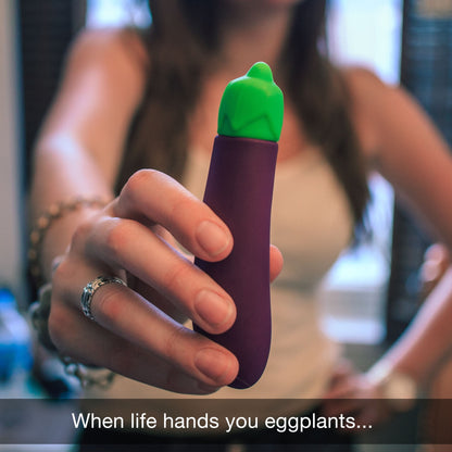 Eggplant Emojibator USB charge