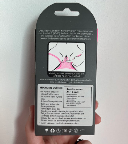 Uniq Female Condom Lady Slip Latex-Free N3