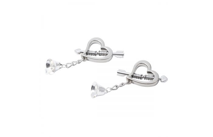 Heart Shaped Spring Nipple Clamps