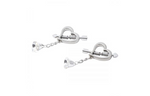 Heart Shaped Spring Nipple Clamps