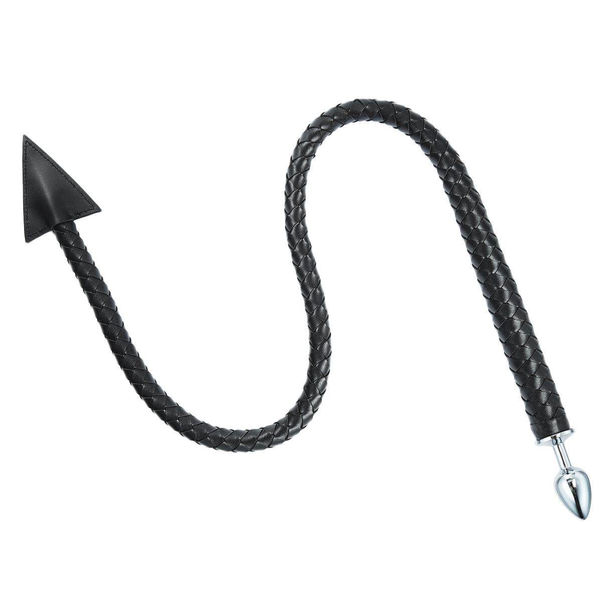 Devil Tail Buttplug and Weaved Whip