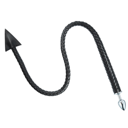 Devil Tail Buttplug and Weaved Whip