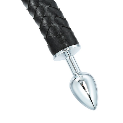 Devil Tail Buttplug and Weaved Whip