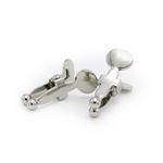 Ball Tip Nipple Clamps Silver