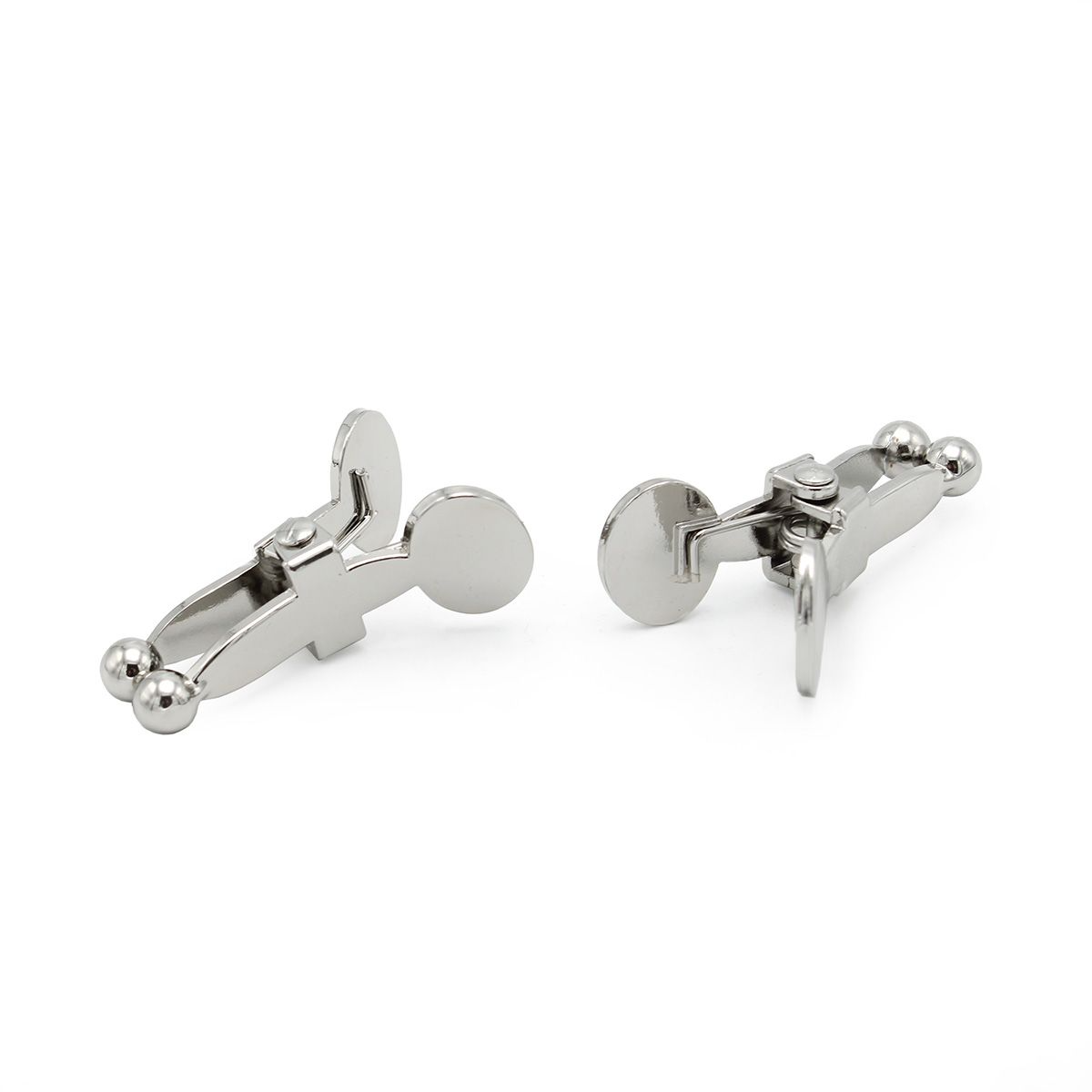 Ball Tip Nipple Clamps Silver