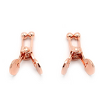 Ball Tip Nipple Clamps Rose Gold