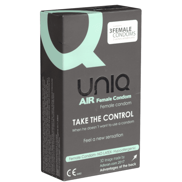 Uniq Female Condom Air Latex-Free N3