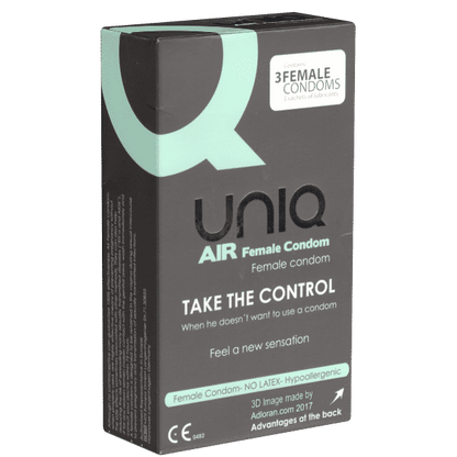 Uniq Female Condom Air Latex-Free N3