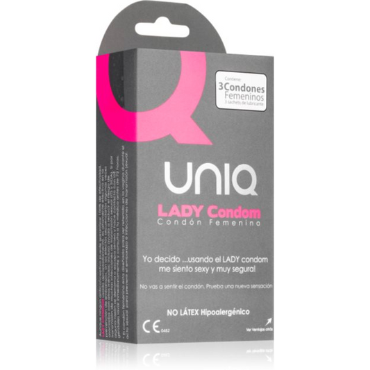 Uniq Female Condom Lady Slip Latex-Free N3