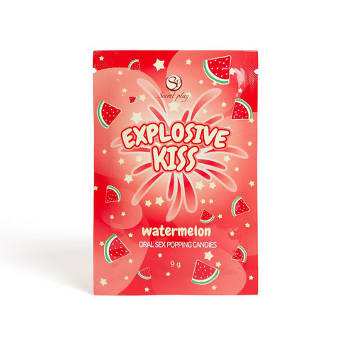 Explosive Kiss Watermelon Popping Candies 9g