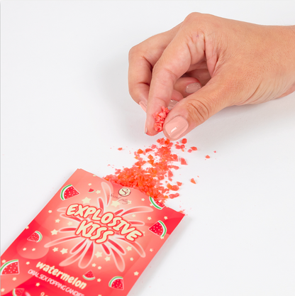 Explosive Kiss Watermelon Popping Candies 9g