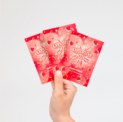 Explosive Kiss Watermelon Popping Candies 9g