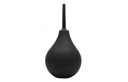 Thin tip silicone enema bulb