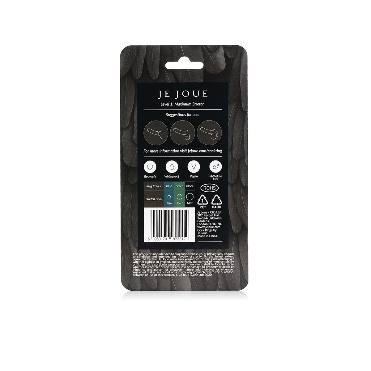 C-ring Maximum Stretch Black