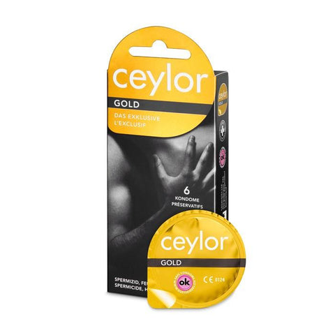 Ceylor Gold 6 condoms (Spermicidal)