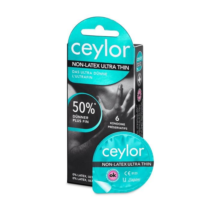 Ceylor non-latex ultra thin - 6 condoms