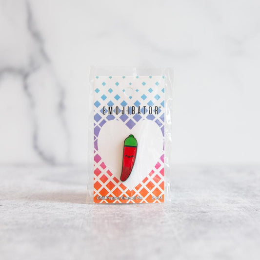Adorable Chili Pepper Pin - Emojibator