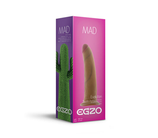 Cactus Egzo Dildo - suction cup