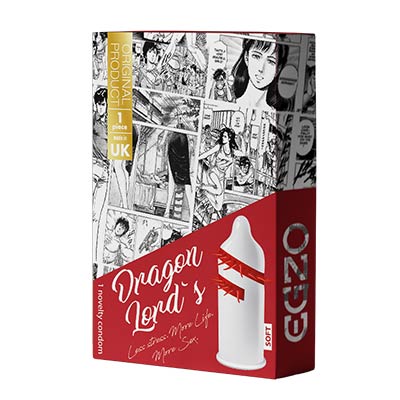 Dragon Lord's Egzo Spiked Condom Toy - Soft